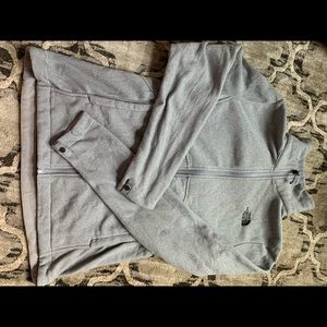 North face gray jacket